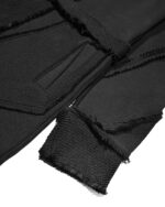 Reverse Edge Hood Buckle Cardigan