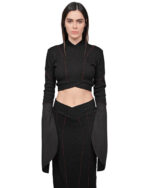 Rib Knit Lilium Layers Crop Top