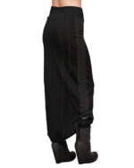 Rib Knit Scar Stitch Transform Skirt