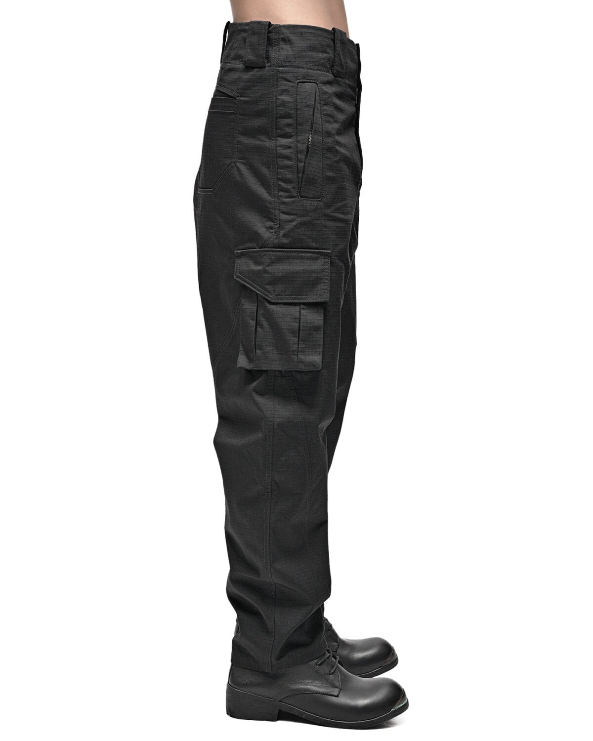 Ripstop Solid Cargo Pants
