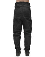 Tapered Denim Wash Construct Pants